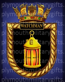 HMS Watchman Magnet